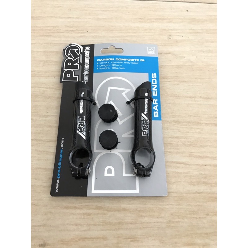 Tanduk sepeda Bar End Pro carbon composite