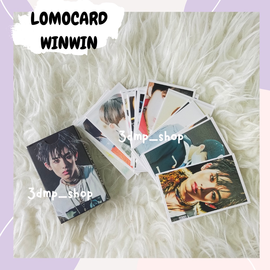 [30 lembar] lomocard winwin nct