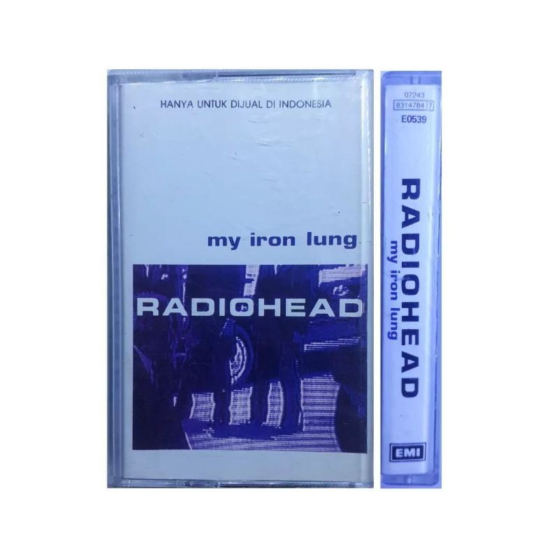 Kaset Pita - Radiohead - My Iron Lung - Single - Rilisan Fisik
