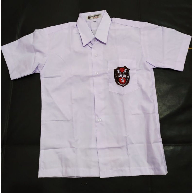 Terbaru Baju Seragam Sd Merk Mampank Lengan Pendek / Kemeja Sd / Seragam Sd / Baju Sd