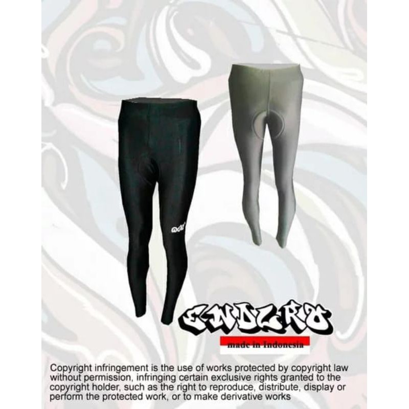 Celana sepeda ketat enduro