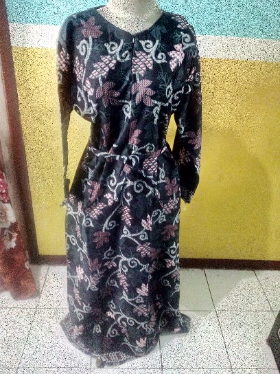 Ms Gamis Batik Sriwedari Maxi Bumil/busui Katun Sogan Allsize & Jumbo