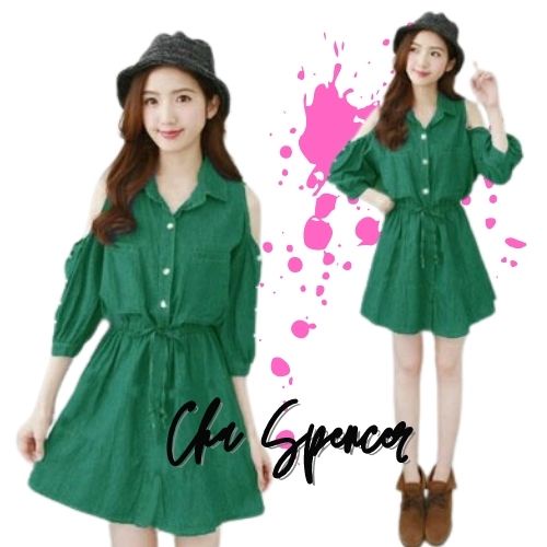 Baju Dress Babol Lengan Balon Wanita Dewasa Modern Kekinian Terbaru Trend 2021 Bahan Moscrepe LD 110