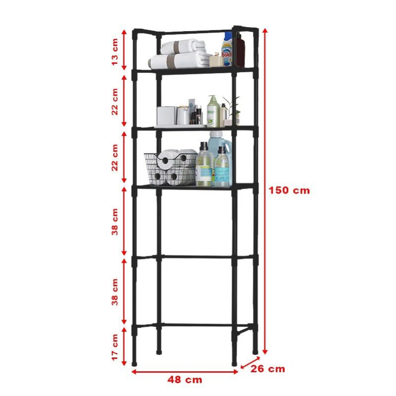 Rak Toilet/Rak Kamar Mandi/Rak Sebaguna