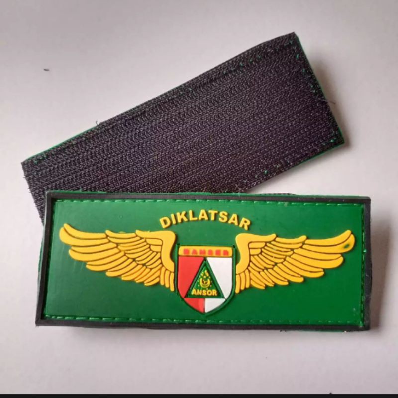 PATCH RUBBER LOGO WING.DIKLATSAR BANSER.