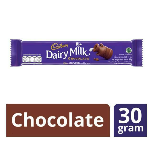 

Cadbury Dairy Milk Chocolate 30gr