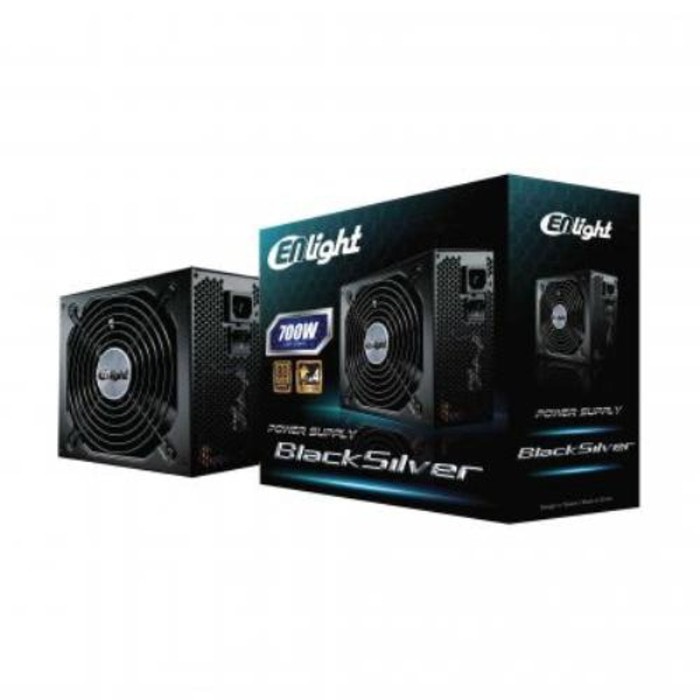 Power Supply Unit/PSU EN-700W Enlight Black Silver 700 Watt - 80+ BRONZE