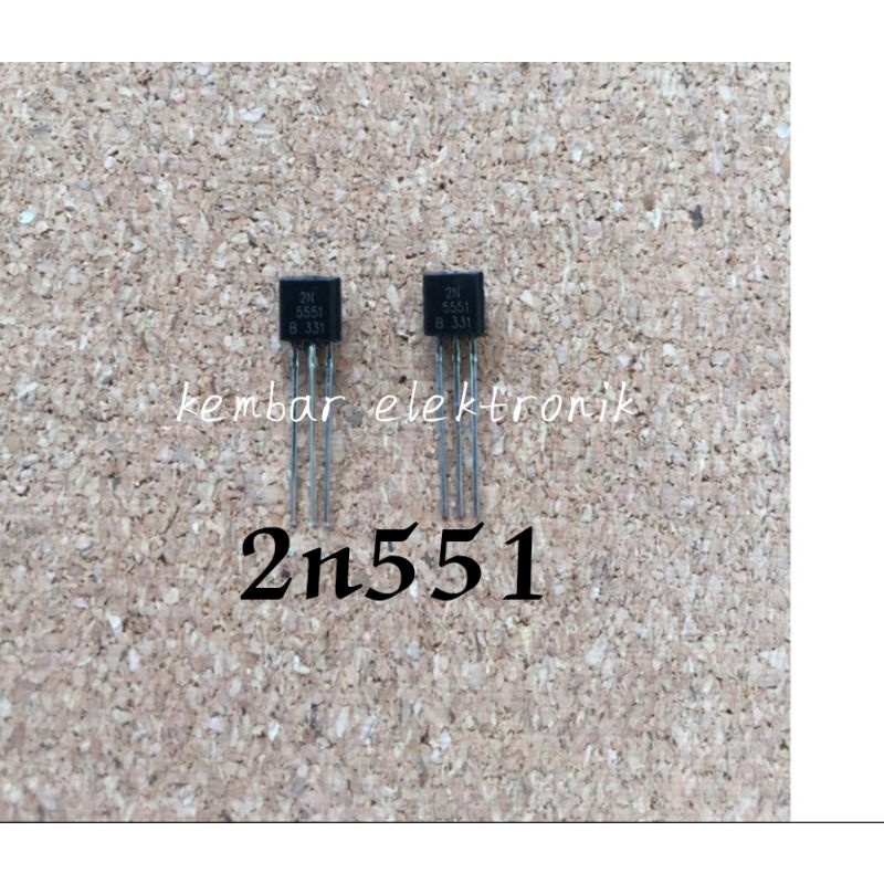 2N5551 TRANSISTOR 2N 5551 ASLI ORIGINAL 2 N 5551 ORI Per 10pcs