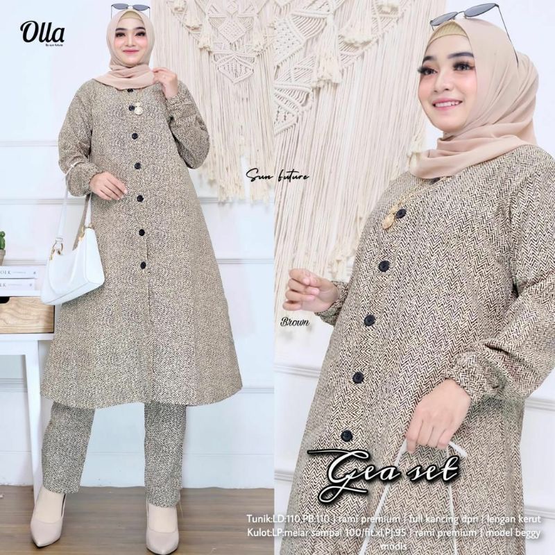 Gea Set Original By Olla Berlabel 100% ORI