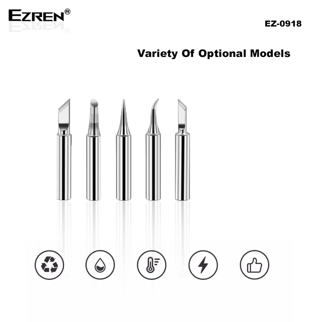 Ezren EZ-0918 Mata Solder Station 5 in 1 Packing Plastik