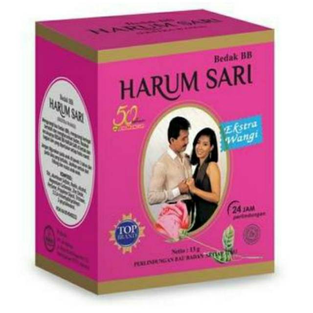 

Harum Sari Bedak BB Extra Wangi 13g Penghilang Bau badan