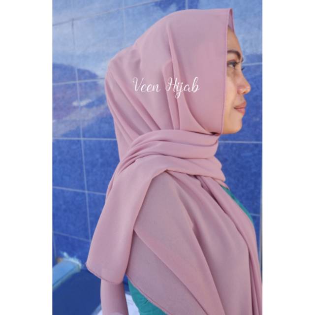 PASHMINA BABYDOLL PREMIUM (DUSTY PURPLE)