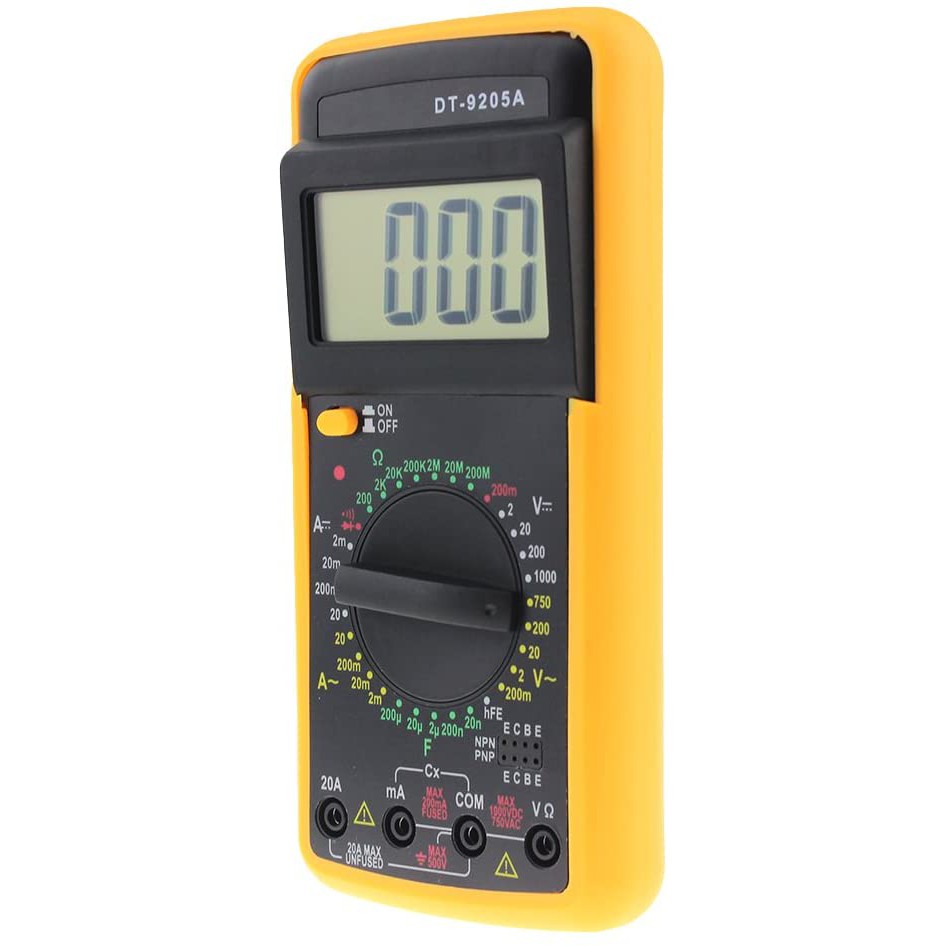 Multitester Multimeter Avo Meter Digital DT9205A LCD Display AC DC