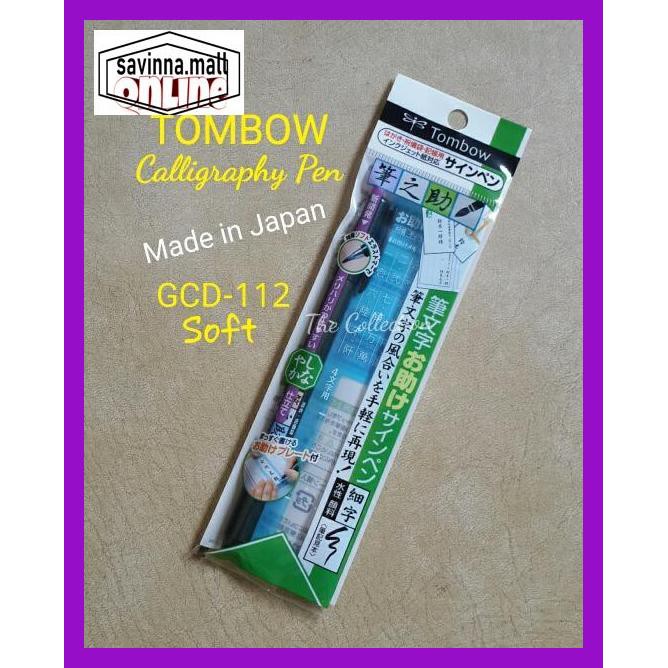 

U0Uo879- Atk0368Fd Soft Gcd112 Tombow Fudenosuke Brush Pen Soft Tip Warna Hitam Y7Ry688-
