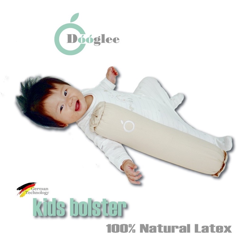 Castle - Dooglee Kids Bolster / Guling Natural Latex Anak usia 3tahun keatas