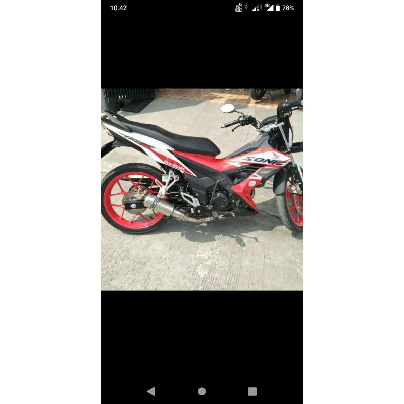 Knalpot SC project Vixion R15 GSX CBR 150R newCB MX satria Fu Sonic bison Tiger dll-5
