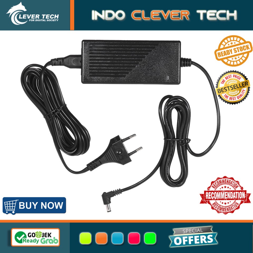 Yongnuo Adapter Power 12V 5A for Yongnuo LED Video Light YN600 / YN600II / YN300AIR / YN160III / YN3