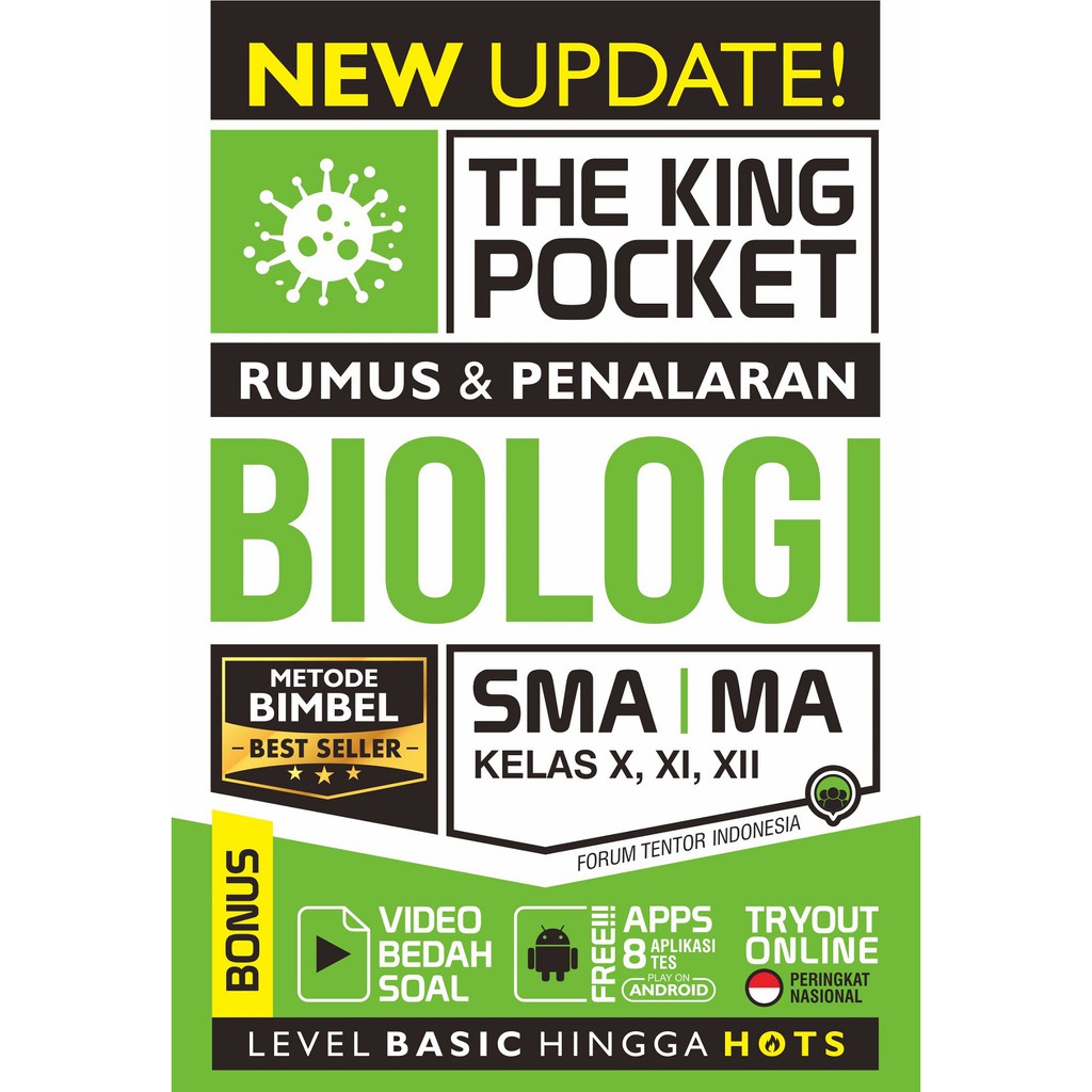 *BELI 1 GRATIS 1* New Update! The King Pocket BIOLOGI SMA MA (Forum Edukasi)-2
