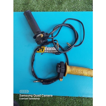 holder saklar rumah gas kanan sonic 125 old pnp cbr old satria fu supra x 125