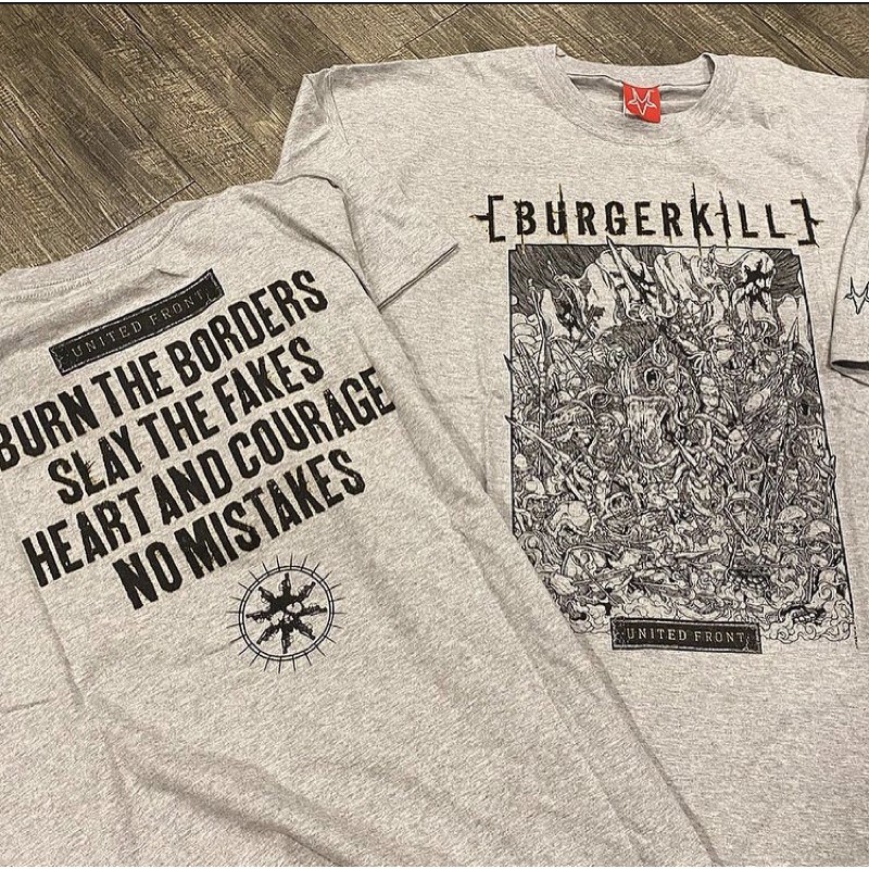 TSHIRT BURGERKILL UNITED FRONT
