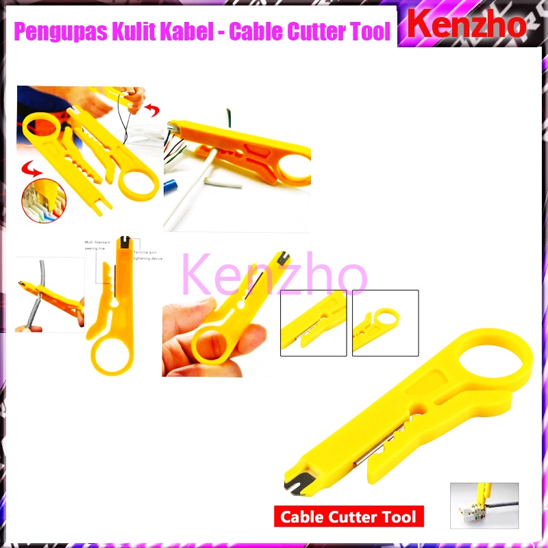 Pengupas Kulit Kabel - Cable Cutter Tools