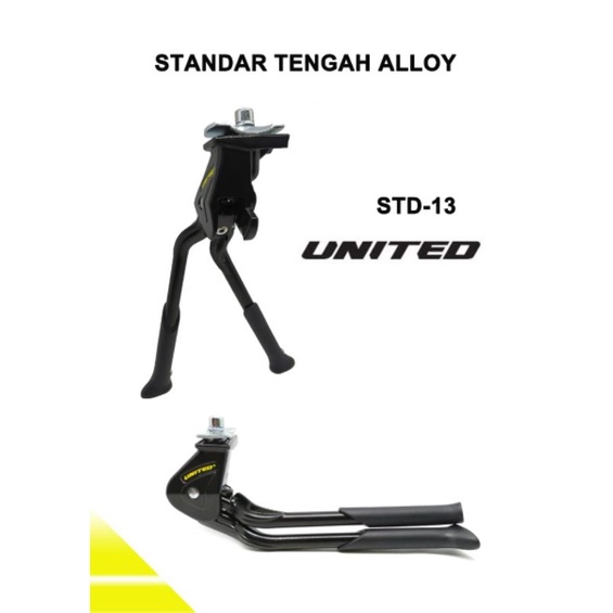 jagang standar tengah sepeda lipat MTB roadbike minion ukuran 16 -29 Alloy united