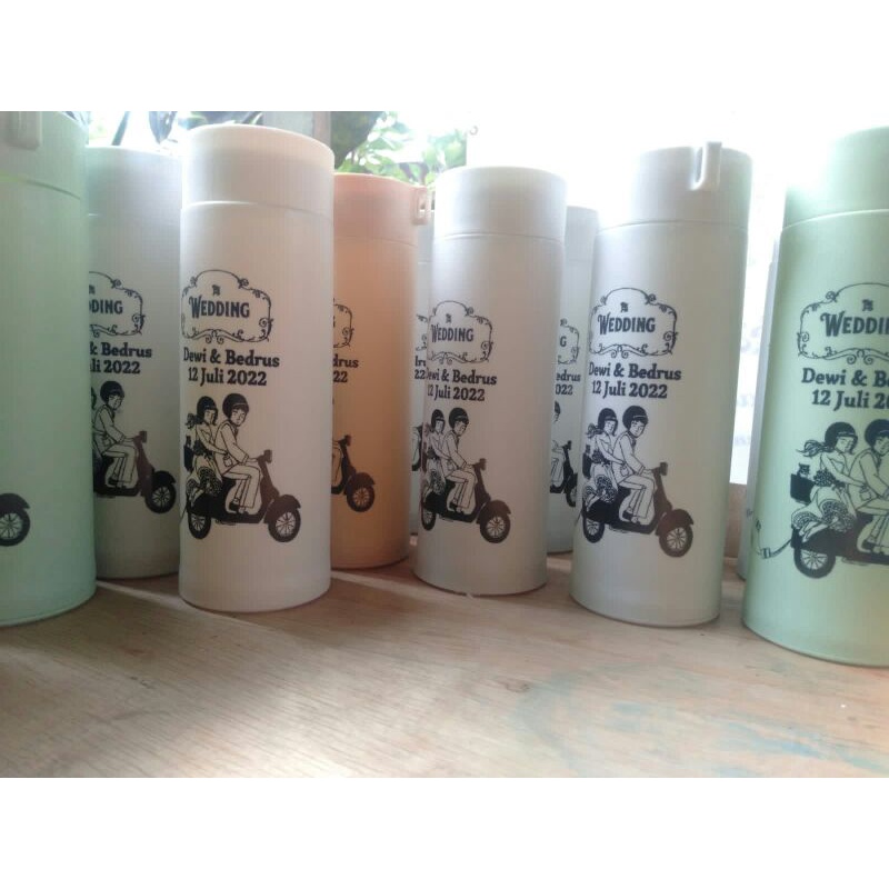 Botol kaktus+sablon/Souvenir botol kaktus/botol minum kaktus