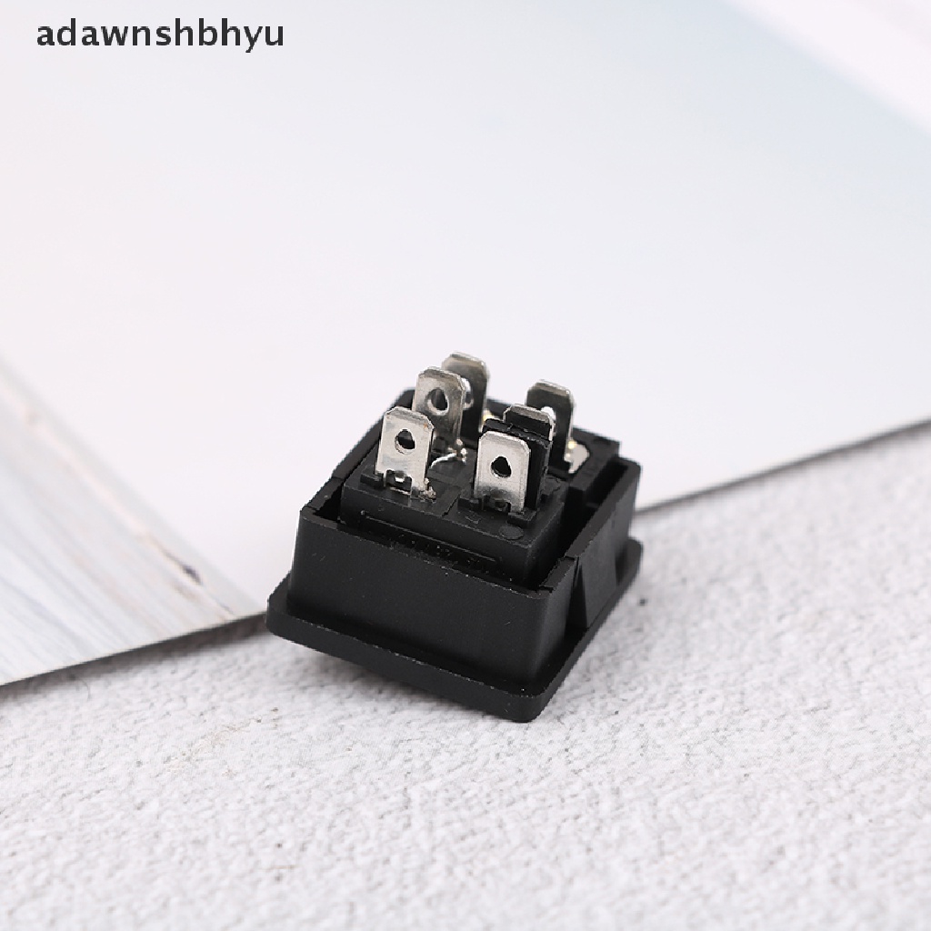 Adawnshbhyu Kabel Listrik inlet socket Wadah Dengan ON-OFF Lampu Merah rocker switch 250V 10A