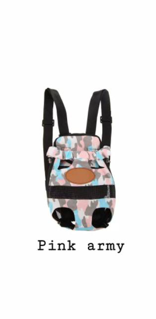 Tas Gendong Anjing Kucing&quot; XL Berat 5.5 s/d 9 kg&quot; Pet Travel Backpack