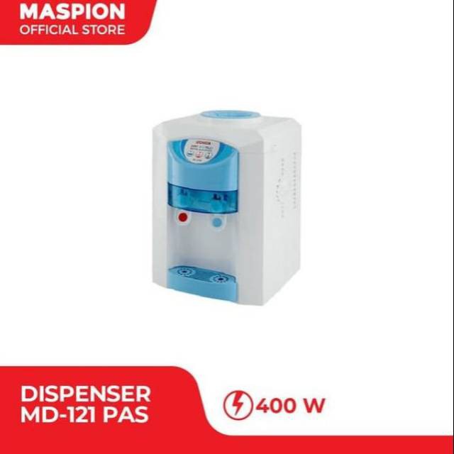 [SUSE] DISPENSER AIR MASPION UCHIDA MD 121 2 DUA KERAN KRAN HOT PANAS COLD DINGIN SNI