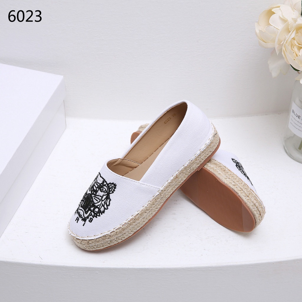 KT Embroidered Espadrilles #6023 C12231 778-23