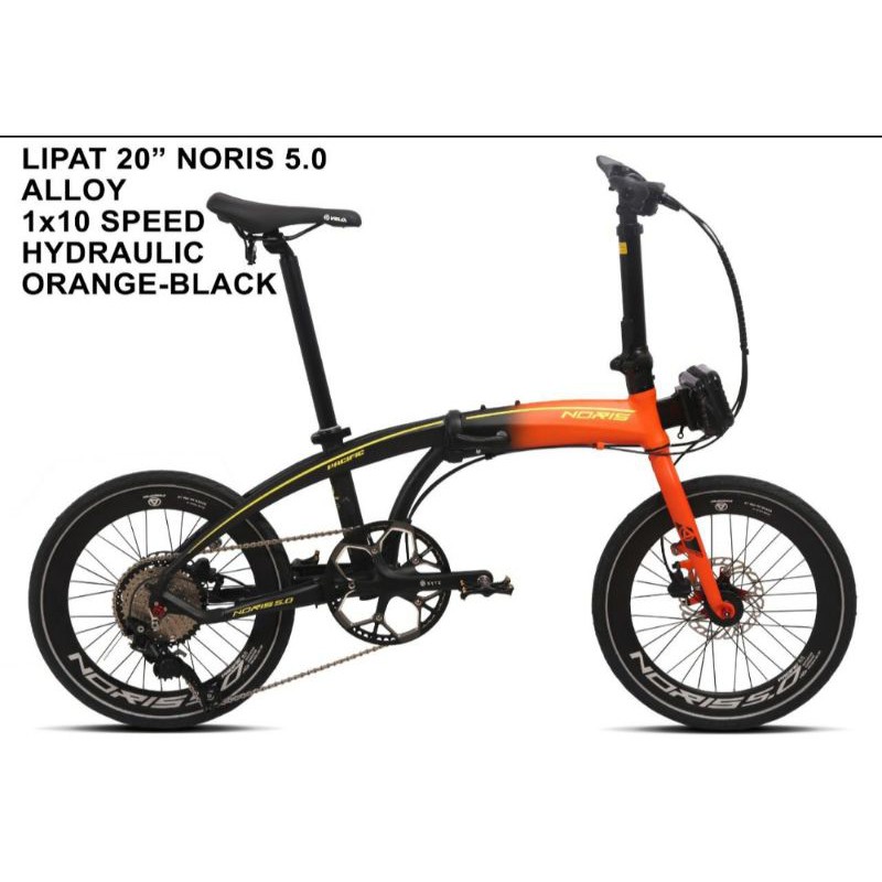 Sepeda Lipat 20 inch Pacific Noris 5.0  10speed