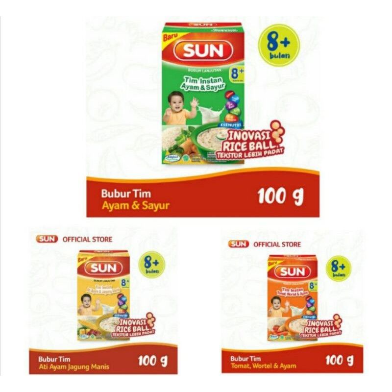 Sun Bubur Tim Instan  8+