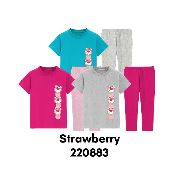 Baju Tidur Piyama Anak Elmo Series Usia 2-8 Tahun Bahan Katun Combed 30s