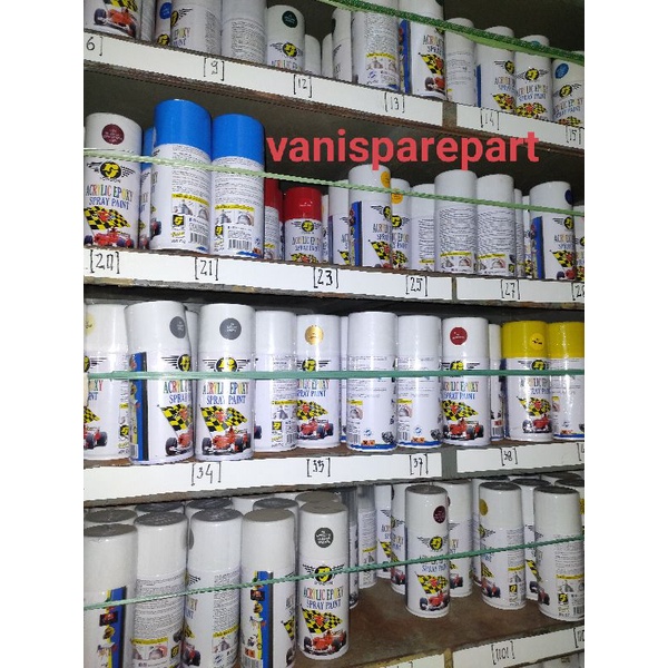 Slazybloom Cat Paint Rj 300Cc Warna Standard Untuk Sepeda Anak