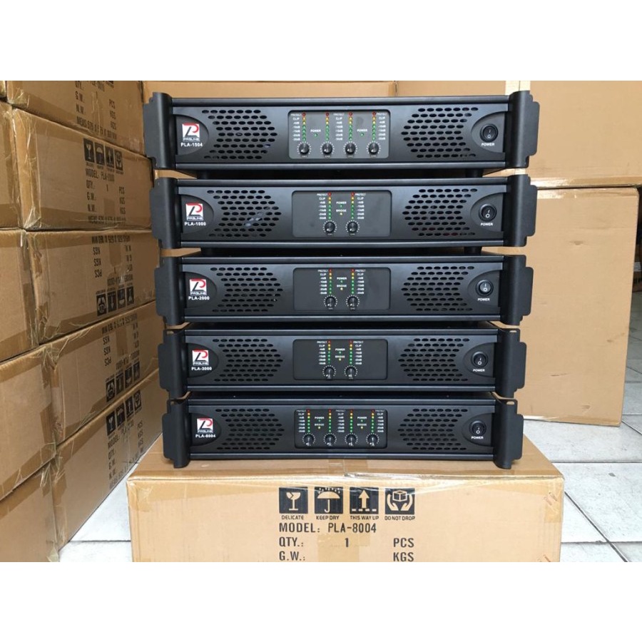 Power Ampli Pasline 4 Channel Pasline PLA8004 PLA-8004 PLA 8004 Original