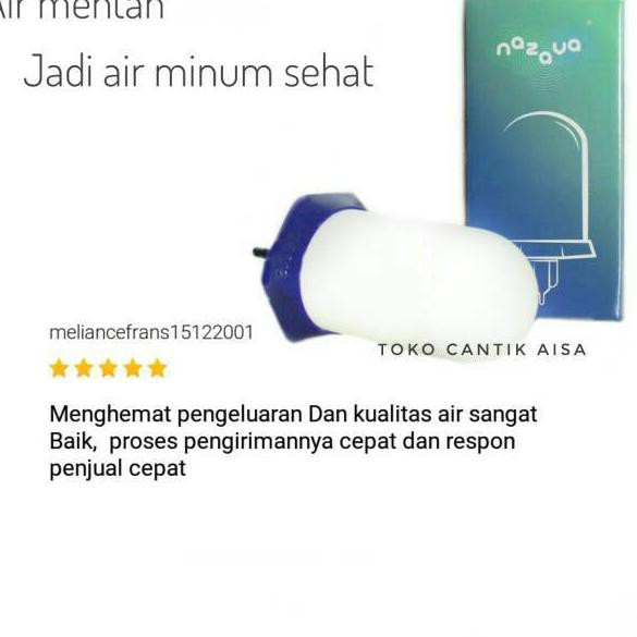 Siap Kirim.. Ceramic Filter NAZAVA - Spare Part Filter Tulip Air Langsung Minum