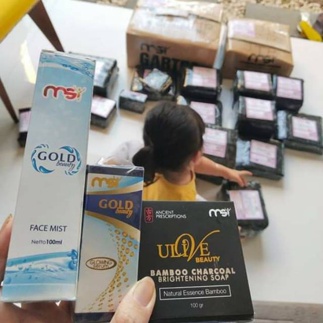 MSI PAKET HEMAT GLOWING 100% ORIGINAL/MSI PAKET JERAWAT PARAH/MSI PAKET FLEK HITAM/PAKET WAJAH KUSAM