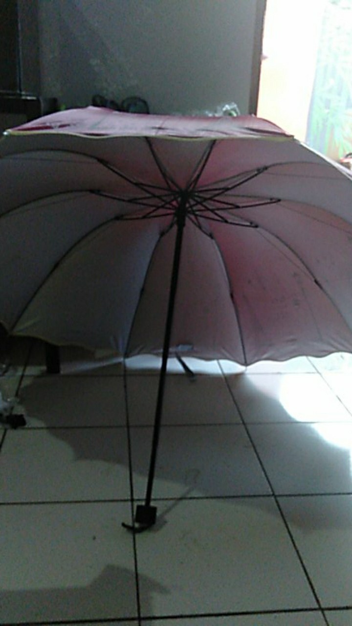 Payung Lpt 4 10k Jumbo Motif Paris Gelombang Anti Uv