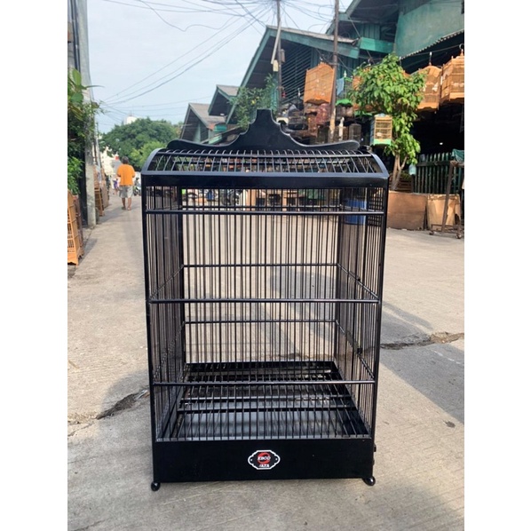 sangkar kandang ebod kotak warna hitam