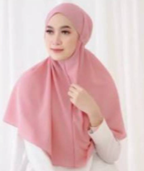 Bergo Maryam Diamond Ukuran M / Jilbab Tali Non Pad / Kerudung Instan ¸ FH