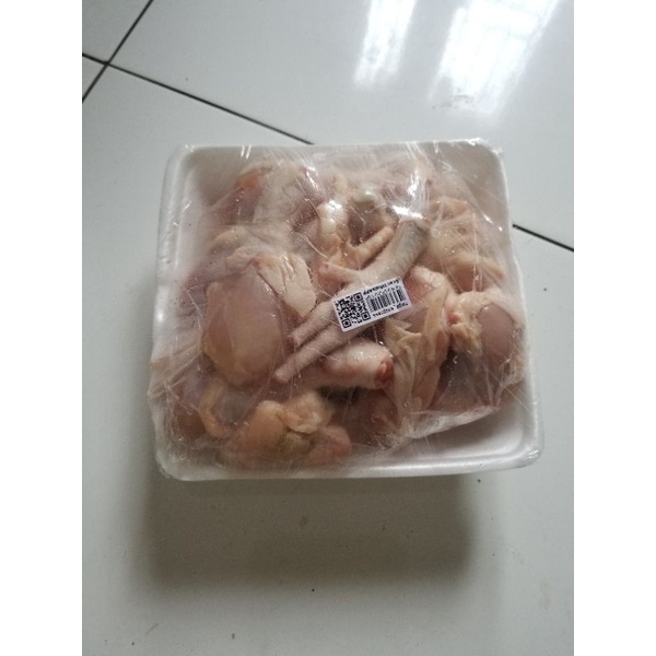 (Super Promo ) Ayam Segar 1,1 -1,4kg | Paha | Sayap | Dada fillet | Ceker | Kepala | Usus | naga_exspress