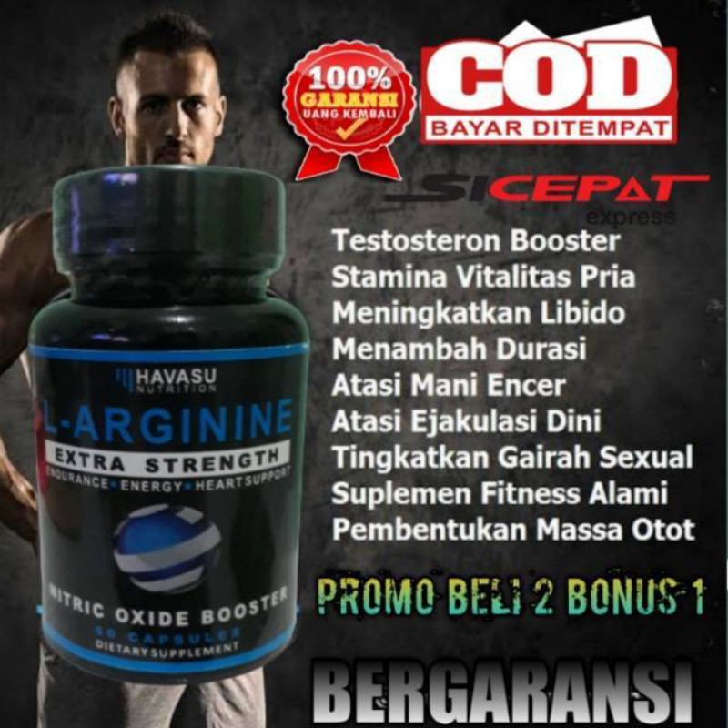Suplemen Gym Otot Havasu Nutrition L-Arginine Extra Strength Original