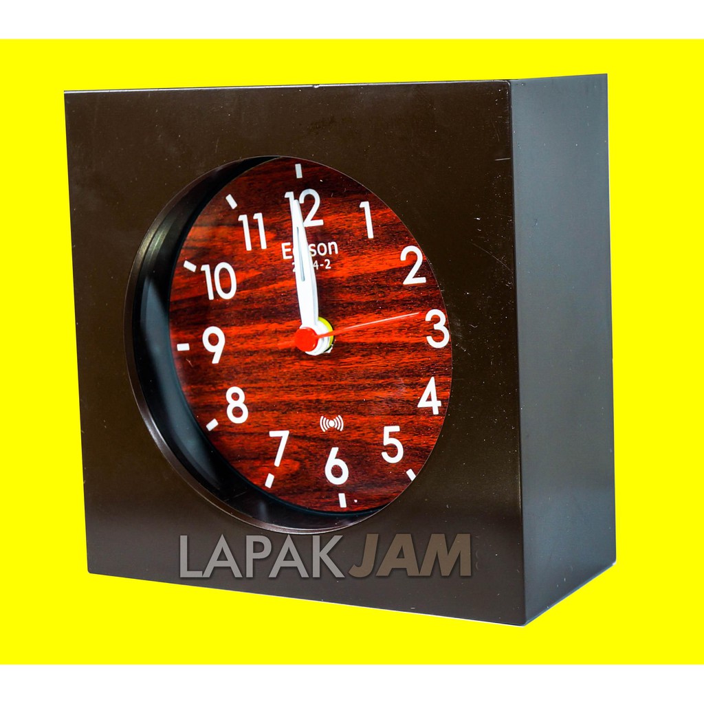Jam Weker Kotak Alarm Beep Hiaan Dinding Murah Alarm Clock EDISON 2014-2