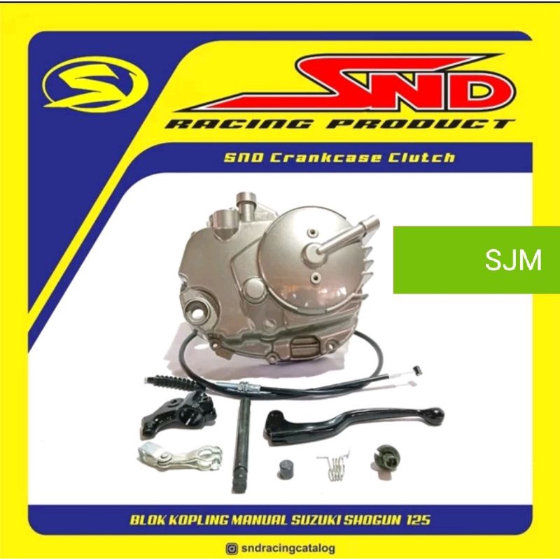Blok kopling SND Shogun 125 Bak kopling manual Shogun 125 SND seset