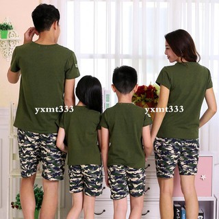  Kaos  T shirt Model V neck Lengan Pendek Motif Camo Warna  