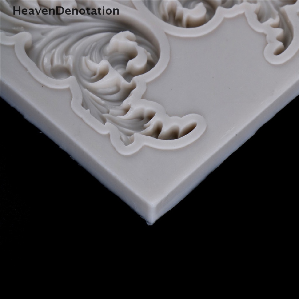 [HeavenDenotation] Cake Border Silicone Mold Sugar Craft Fondant Cookie Mold Xmas Decor Cake Tools