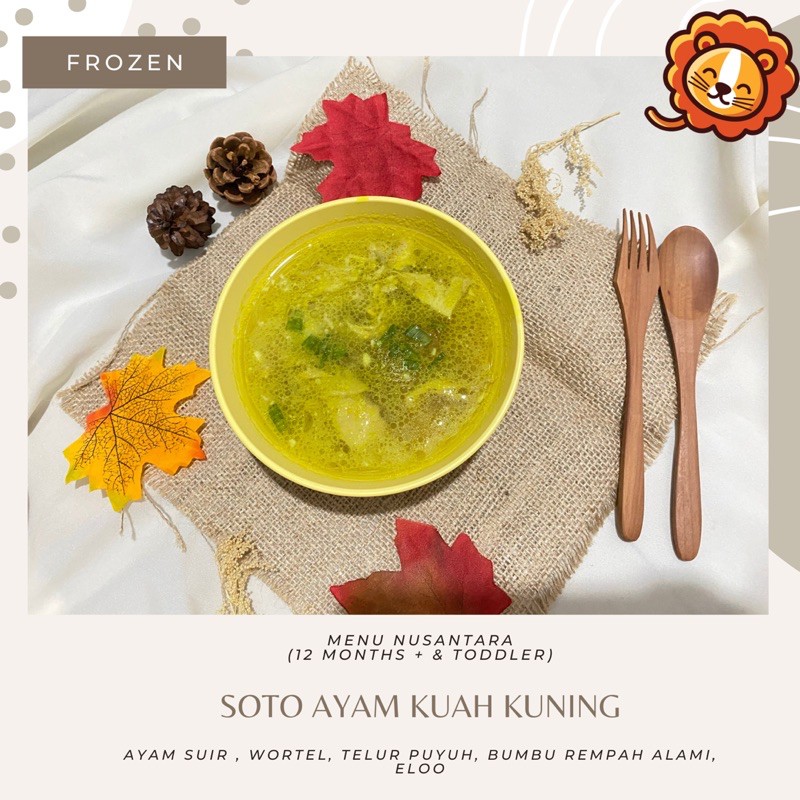 MENU BERKUAH / TODDLER FOOD/  MENU TODDLER / NO MSG/ FROZEN/  SOP / OPOR AYAM/ KIDS MEALS FROZEN