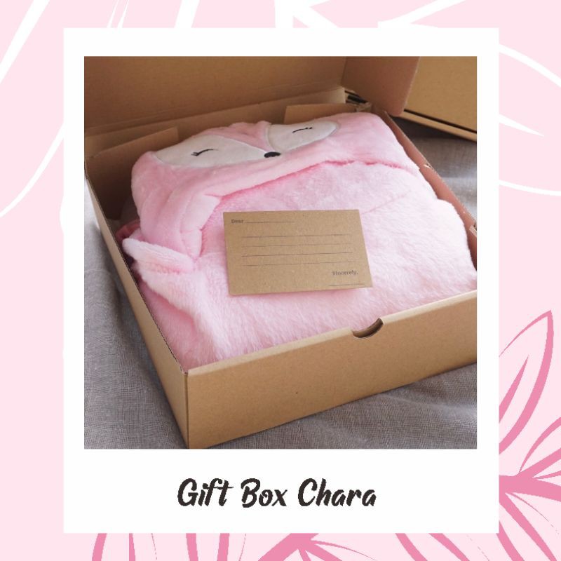 Kado Gift Box Chara Hampers Hadiah Bayi Newborn Custom Cowok Cewek