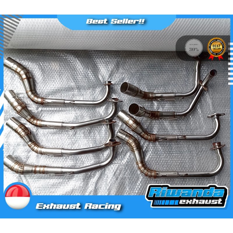Leher knalpot matic yamaha inlet 38-50 Leheran knalpot untuk Mio j / Mio m3 / Mio Sporty / Beat Karb